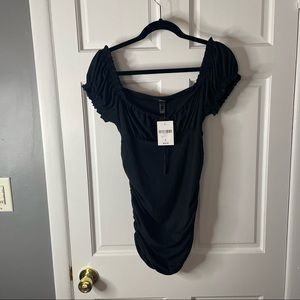 BNWT Forever 21 Scrunch Dress- L